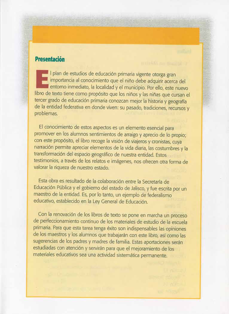 Libro De Jalisco Tercer Grado Libros Favorito