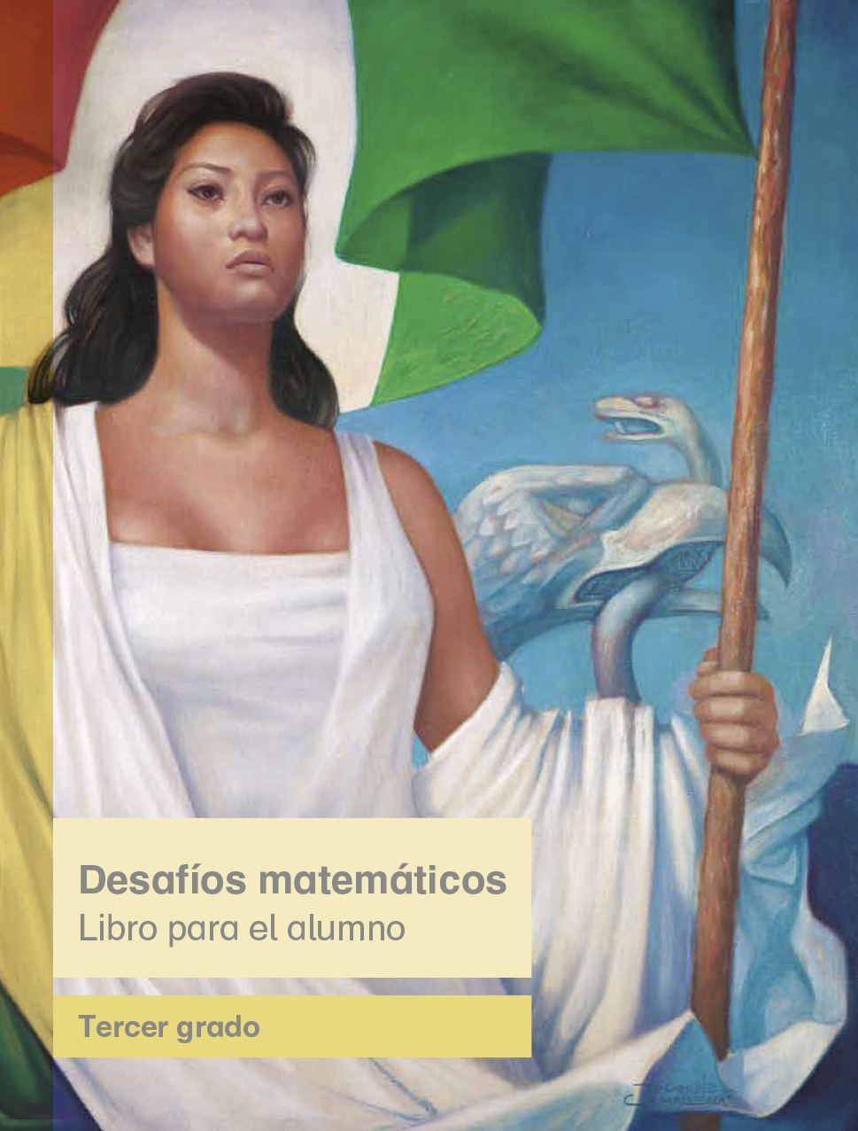 Portada oficial del libro Desafíos Matemáticos 3º de Primaria (Plan 2011)